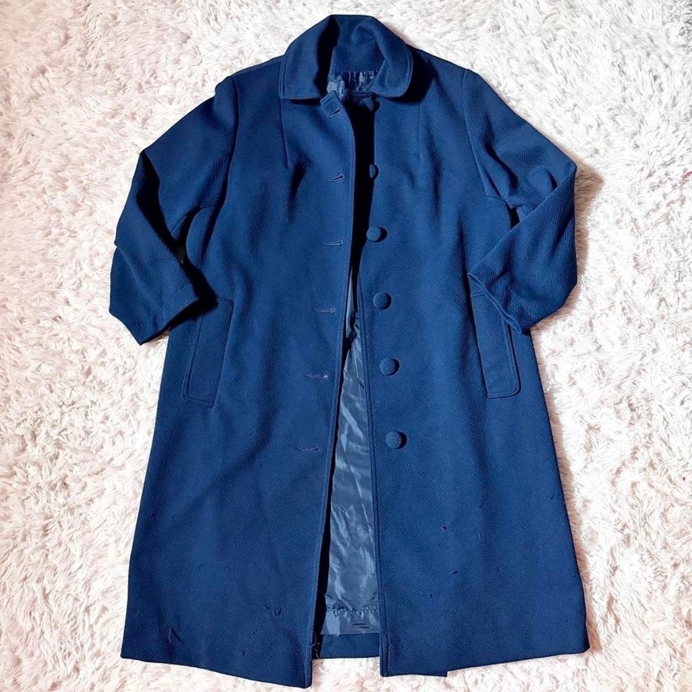 The Puget Sounder All Weather Pea Coat Vintage 60s Retro Housewife Womens M Bold